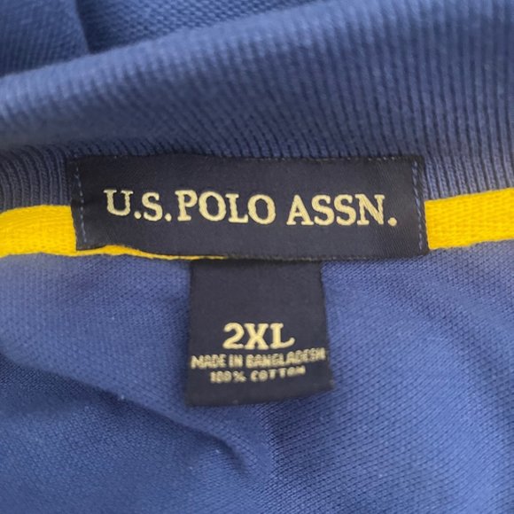 U.S. Polo Assn. Big Tall Men's Polo Shirt - Picture 5 of 5